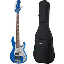 Harley Benton Enhanced MP-5EB Lake Bl Bundle