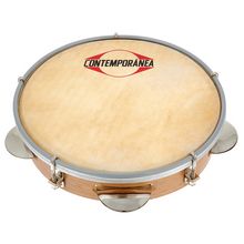 Contemporanea 08" Pandeiro Wood Real Skin