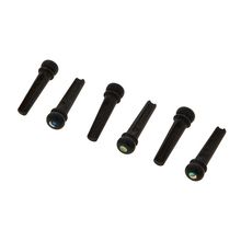 Taylor Bridge Pin Ebony/Abalone Set