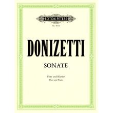 Edition Peters Donizetti Sonate Flute C-Dur