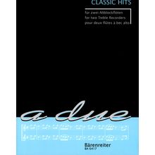 Bärenreiter Classic Hits 2 Altblockflöten