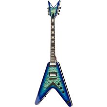 Dean Guitars V Select Quilt Top Ocean Burst
