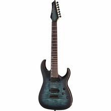 Harley Benton Amarok-7 BKBL Flame Bu B-Stock