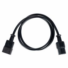 Stairville IEC Patch Cable 1,0m BK