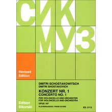 Sikorski Musikverlage Schostakowitsch Concert Nr.1