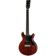 Harley Benton DC-Junior Faded Brown