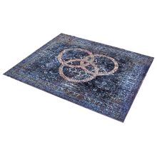 Drum N Base Vintage Drum Rug Blue