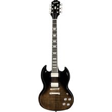 Epiphone SG Modern Figured Trans Black