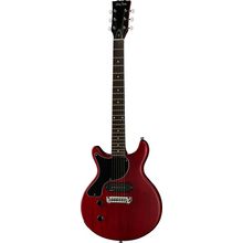 Harley Benton DC-Junior FAT LH Faded Cherry