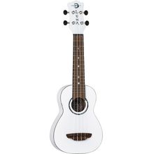 Luna Guitars Ukulele Hau Snow Soprano