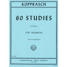 International Music Company Kopprasch 60 Studies 1 Tromb