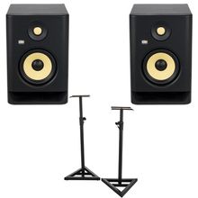KRK Rokit RP5 G4 Stand Bundle