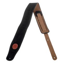 Levys Piped Suede Strap 2,5" BK