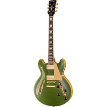 Harley Benton HB-35Plus Metallic Green