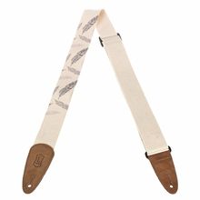 Levys Cotton Print Strap 2" Feathers