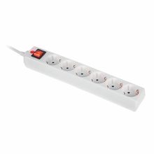 REV Ritter Power Strip 6Way Switch OVP WH