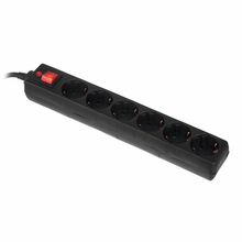 REV Ritter Power Strip 6Way Switch OVP BK