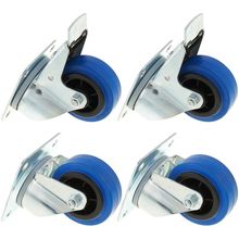 Millenium Blue Wheel Bundle 80 mm