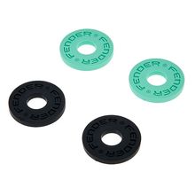 Fender Strap Blocks Black/Surf Green