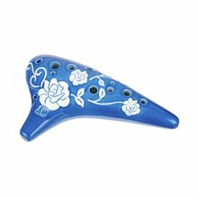 Thomann 12H Ocarina C3 Roses blue