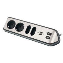 Brennenstuhl Estilo Socket Strip 4Way BK
