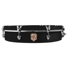 SJC Drums 20"x04 UFO Black Stain Chrome