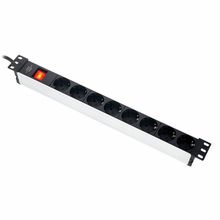 Brennenstuhl Alu Line 8-Way 19" Switch