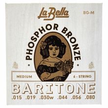 La Bella BG-M Phosphor Bronze Baritone