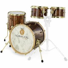 Schagerl Drums Dark Vintage Studio Kit Gold