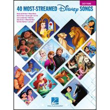 Hal Leonard 40 Most-Streamed Disney Songs
