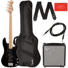 Fender SQ Aff. P Bass MN PJ PACK BK