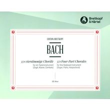 Breitkopf & Härtel Bach 371 vierstimmige Choräle