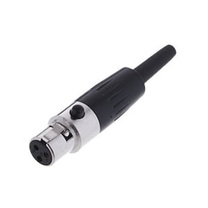 Lautsprecher Adapter Speaker Buchse 4-polig an XLR Buchse Spkn kompatibel black 