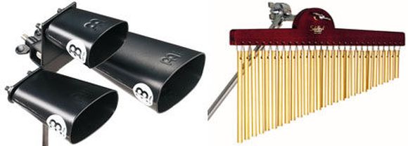 Cowbell und Chimes