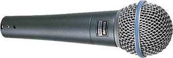 Shure Beta 58 dynamic microphone