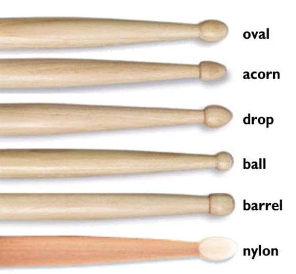 Barrel tip deals drumsticks