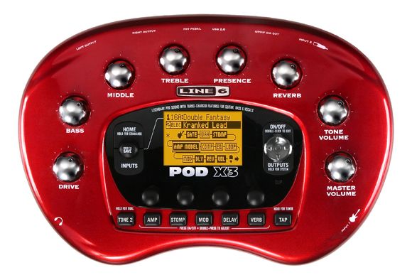 Line6 Pod x3