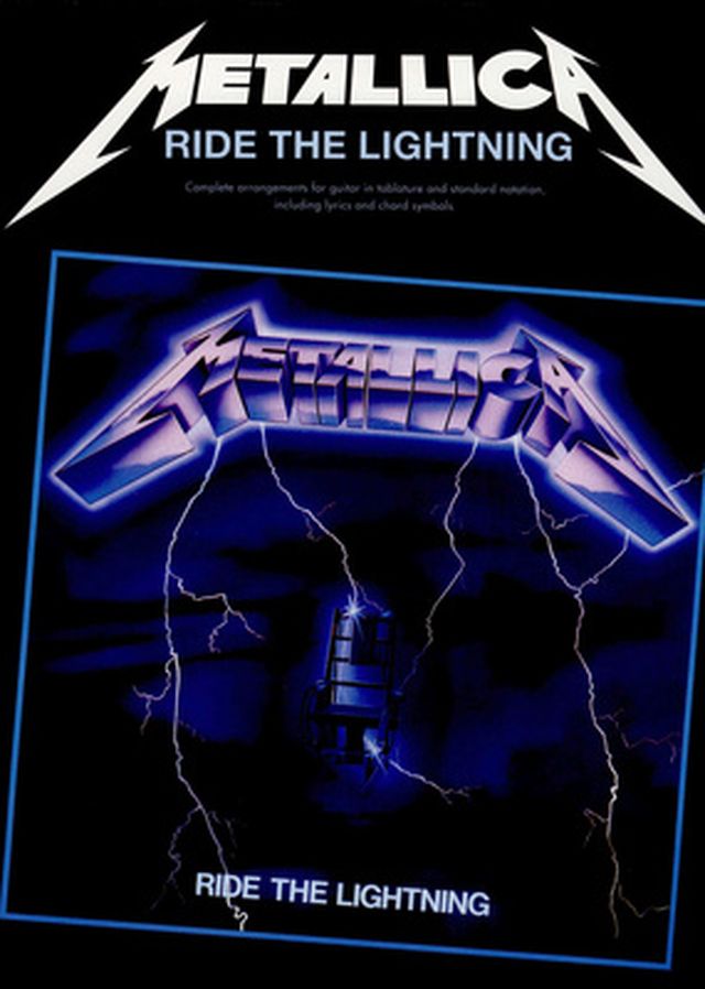 Music Sales Metallica Ride The Lightning