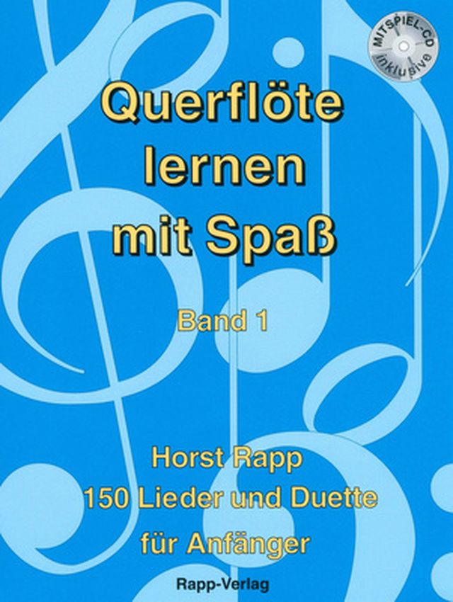 Horst Rapp Verlag Querflöte Lernen mit Spaß 1