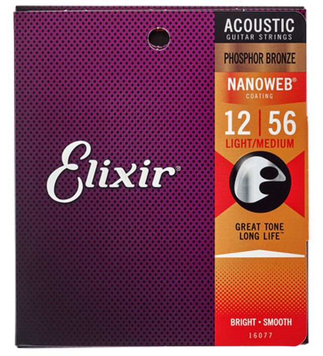 Elixir 16077 Light Medium Nanoweb