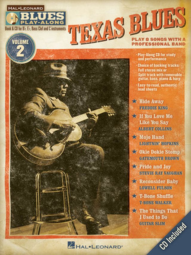 Hal Leonard Blues Play-Along Texas Blues