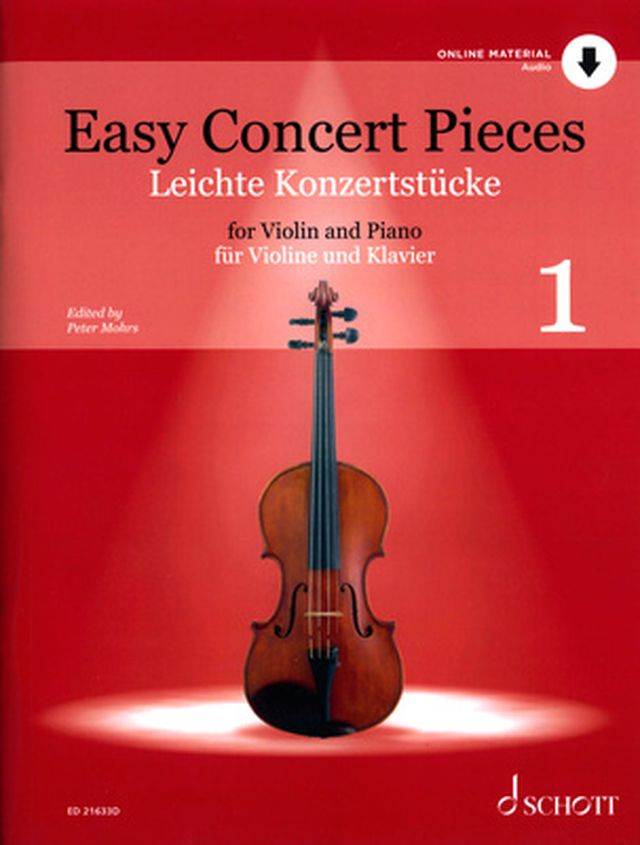 Schott Easy Concert Pieces Violin 1