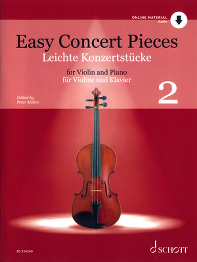 Schott Easy Concert Pieces Violin 2