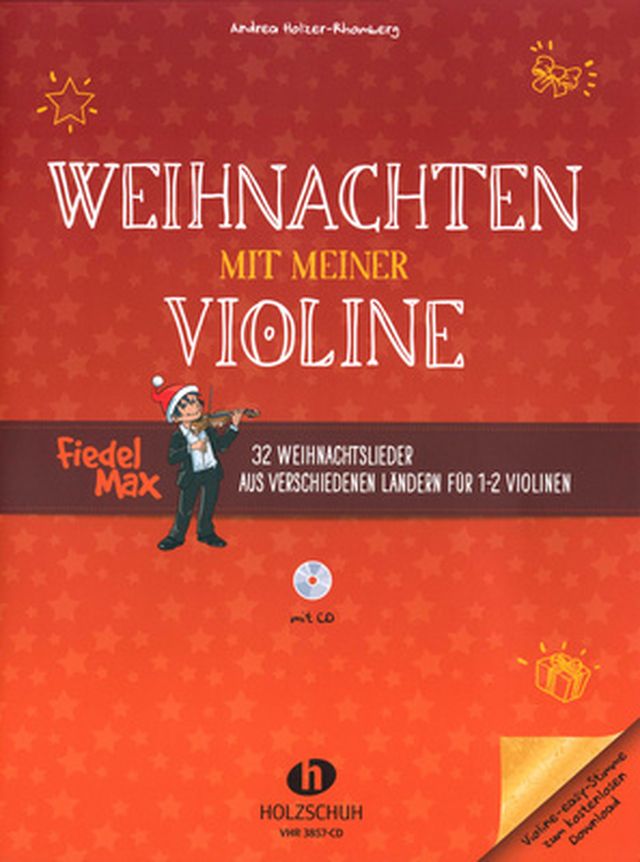 Holzschuh Verlag Fiedel Max Weihnachten Violin