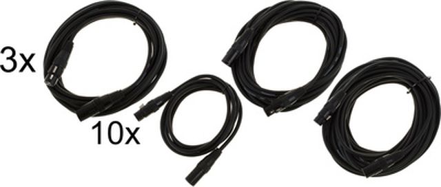 Stairville DMX Cable Set "Mix"