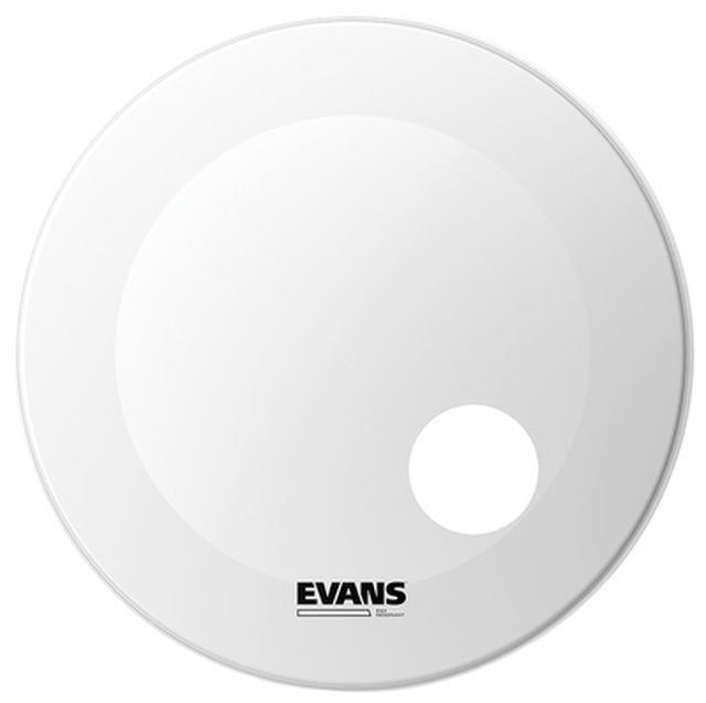 Evans 22" EQ3 Reso BD Coated White