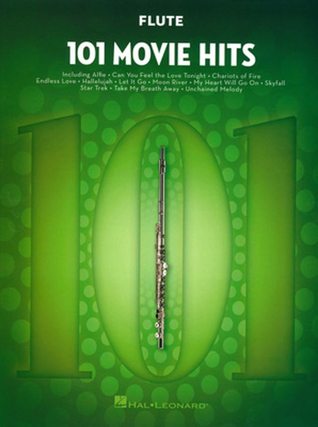Hal Leonard 101 Movie Hits For Flute