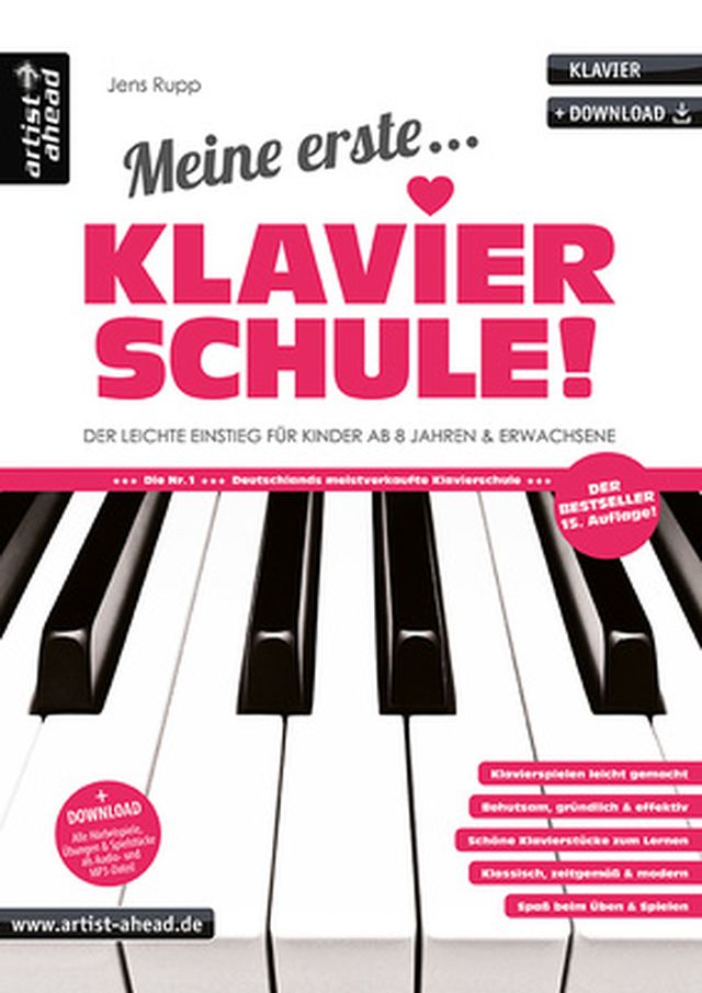 Artist Ahead Musikverlag Meine erste Klavierschule!