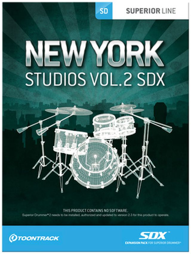 Toontrack SDX New York Studios Vol. 2