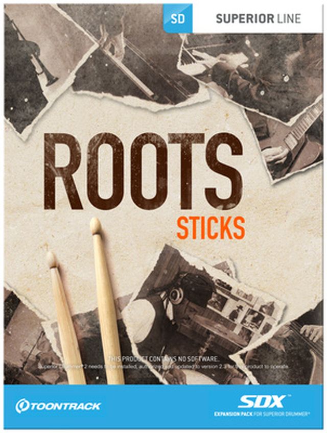 Toontrack SDX Roots-Sticks